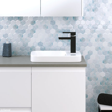 Fienza Petra Gloss White Mini Semi Inset Basin ,