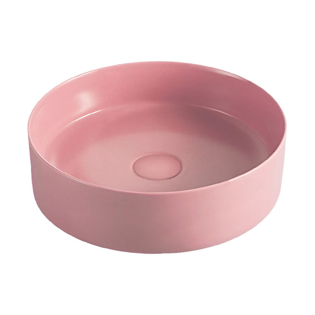 Fienza Reba Matte Pink Above Counter Basin ,