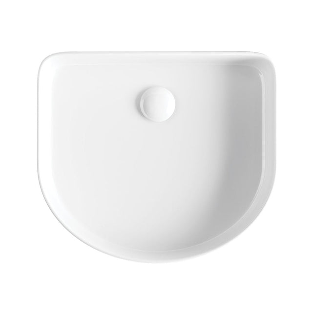 Fienza Forma Gloss White Above Counter Basin, Arch ,