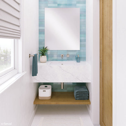 Fienza Petra Gloss White Undermount Basin ,