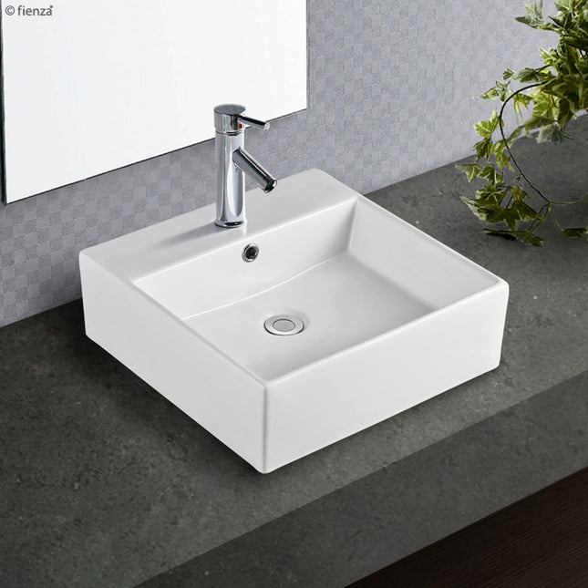 Fienza Helen Gloss White Above Counter Basin ,