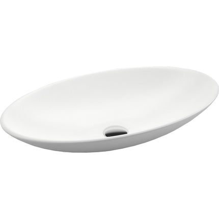 Fienza Keeto Oval Gloss White Above Counter Basin ,