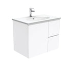 With Moulded Basin-Top - Rotondo Ceramic / Right Hand Drawer