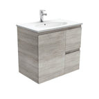 With Moulded Basin-Top - Rotondo Ceramic / Right Hand Drawer