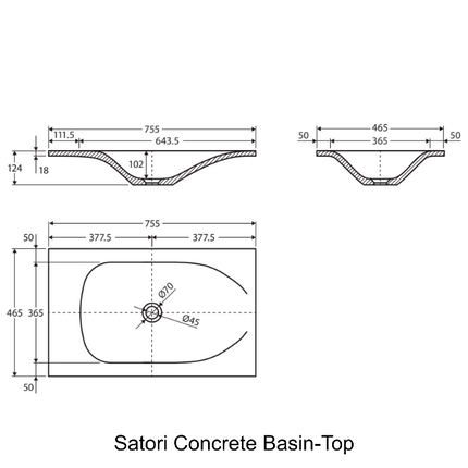 Fienza UniCab Gloss White 750 Cabinet on Kickboard ,