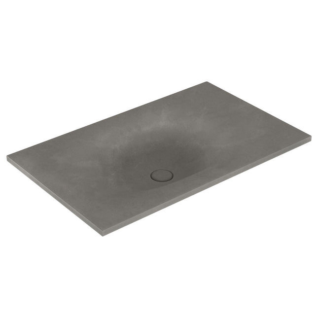 Fienza Satori Concrete Grey Basin Top, 750mm ,