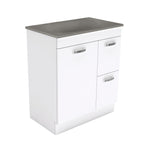 With Moulded Basin-Top - Satori Concrete / Right Hand Drawer