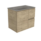 With Moulded Basin-Top - Satori Concrete / Right Hand Drawer