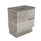 With Moulded Basin-Top - Satori Concrete / Right Hand Drawer