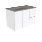 With Moulded Basin-Top - Satori Concrete / Right Hand Drawer