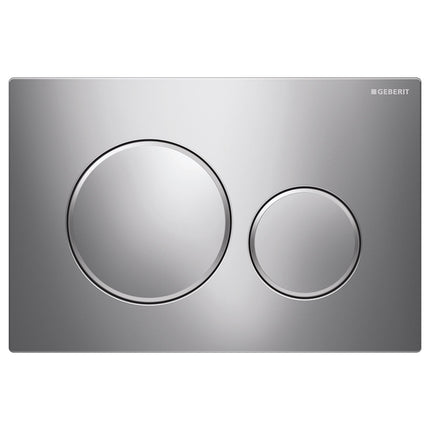 Fienza Geberit Sigma 20 Round Button Flush Plate, 6 Colours , Chrome