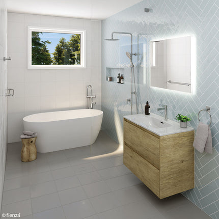 Fienza Sansa Chrome Double Toilet Roll Holder ,