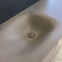 Fienza Satori Concrete Grey Basin Top, 1200mm ,