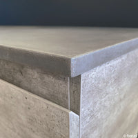 Fienza Satori Concrete Grey Basin Top, 750mm ,