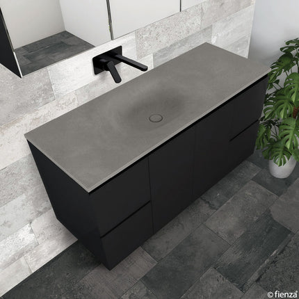 Fienza Satori Concrete Grey Basin Top, 750mm ,