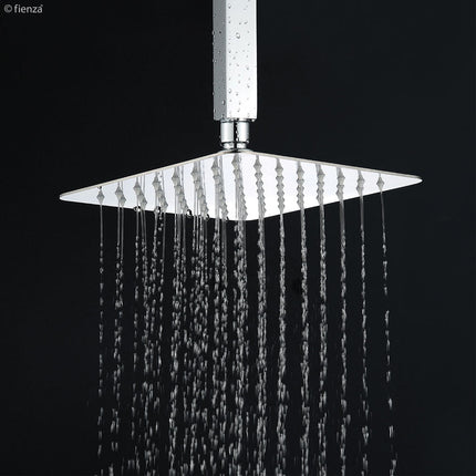 Fienza Slice 200mm Square Chrome Shower Head ,