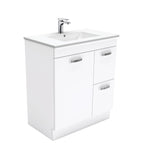 With Moulded Basin-Top - Dolce Ceramic / Right Hand Drawer