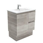 With Moulded Basin-Top - Dolce Ceramic / Right Hand Drawer