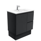 With Moulded Basin-Top - Dolce Ceramic / Right Hand Drawer