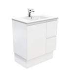 With Moulded Basin-Top - Dolce Ceramic / Right Hand Drawer