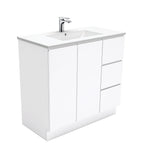 With Moulded Basin-Top - Dolce Ceramic / Right Hand Drawer