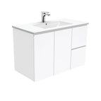 With Moulded Basin-Top - Dolce Ceramic / Right Hand Drawer