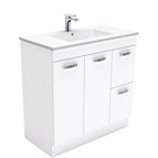 With Moulded Basin-Top - Dolce Ceramic / Right Hand Drawer