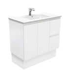 With Moulded Basin-Top - Dolce Ceramic / Right Hand Drawer