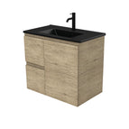 With Moulded Basin-Top - Dolce Matte Black Ceramic