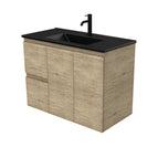With Moulded Basin-Top - Dolce Matte Black Ceramic