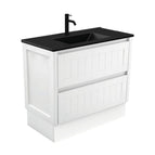 With Moulded Basin-Top - Dolce Matte Black Ceramic