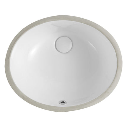 Fienza Karmen Gloss White Undermount Basin ,