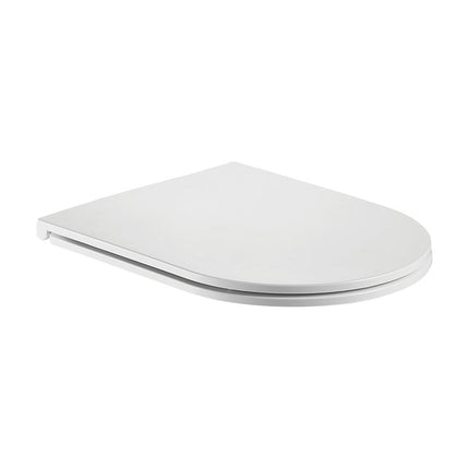 Fienza Koko Slim Toilet Seat, Gloss White ,