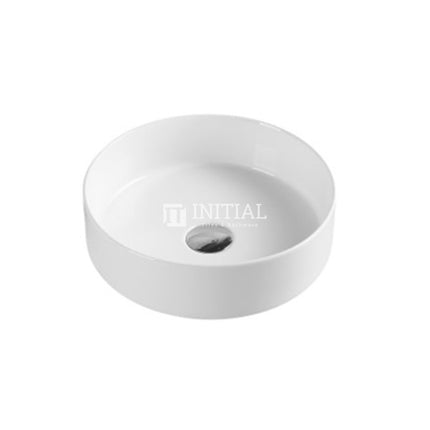 Gloss Round Ultra Slim Above Counter Basin White 355X355X114 ,