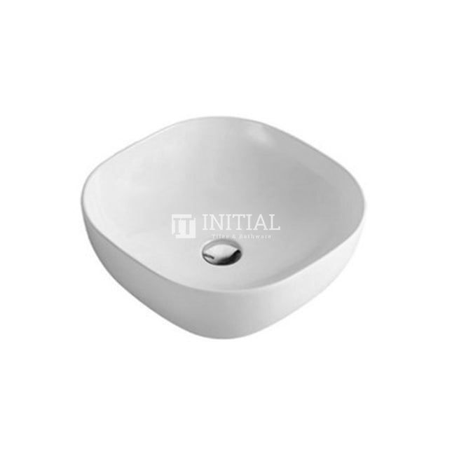 Gloss Round Ultra Slim Above Counter Basin White 460X320X135 ,