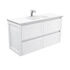 With Moulded Basin-Top - Vanessa Poly-Marble