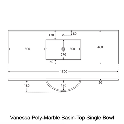 Fienza UniCab Gloss White 1500 Wall Hung Cabinet, Solid Doors ,
