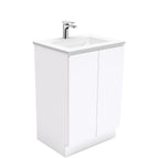 With Moulded Basin-Top - Vanessa Poly-Marble