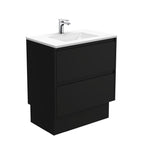 With Moulded Basin-Top - Vanessa Poly-Marble