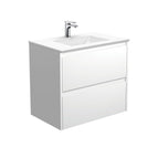 With Moulded Basin-Top - Vanessa Poly-Marble