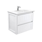 With Moulded Basin-Top - Vanessa Poly-Marble