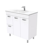 With Moulded Basin-Top - Vanessa Poly-Marble