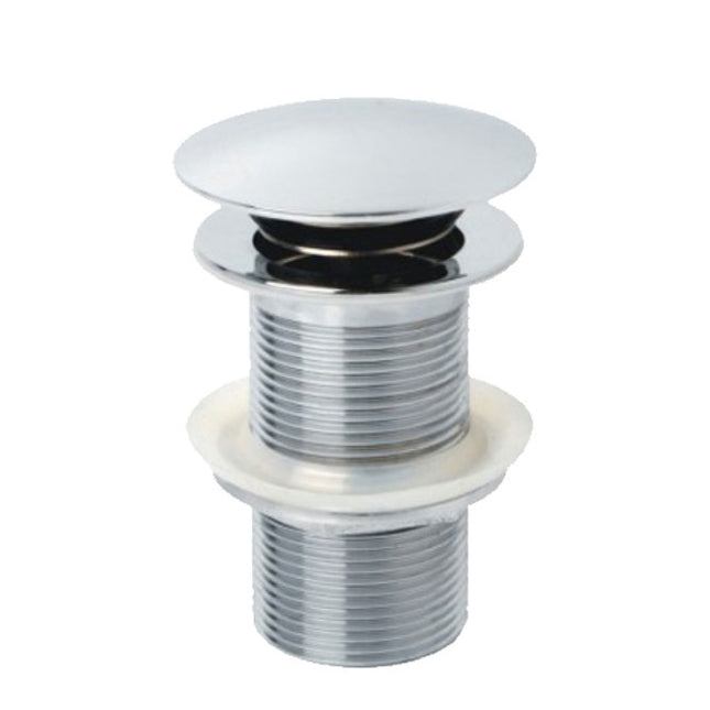 Fienza Metal Cap Pop Up Waste, No Overflow, 32mm, Chrome ,