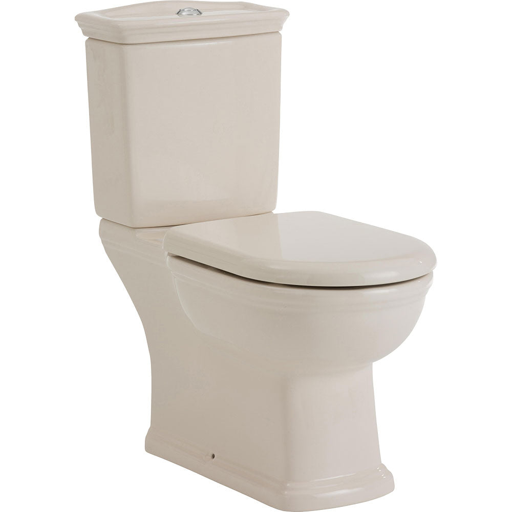 Fienza Rak Washington Close Coupled Toilet Suite, Ivory, S-Trap 240 ,