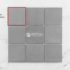 Artline Dark Grey Porcelain Mosaic 295.5X295.5mm ,