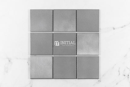 Artline Dark Grey Porcelain Mosaic 295.5X295.5mm ,